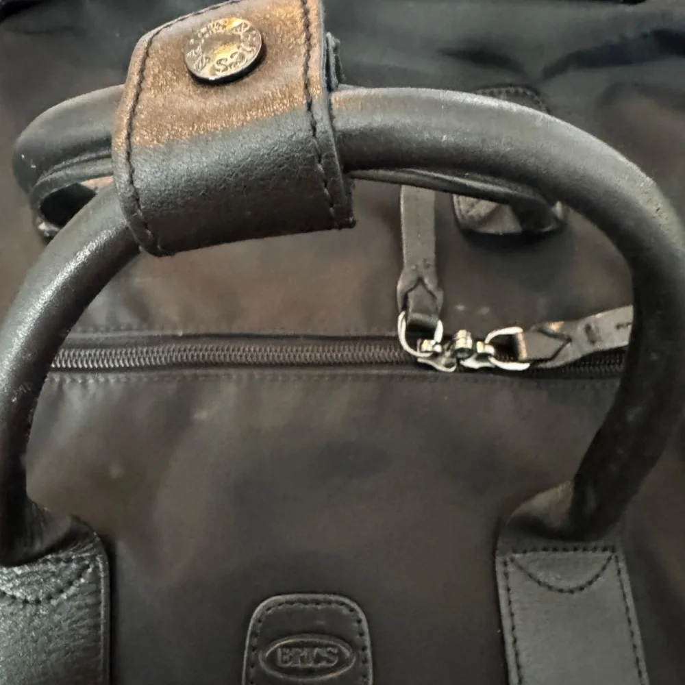 Bric's Milano Nylon Duffle Bag Black on Black